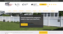 Desktop Screenshot of patriotfence.com